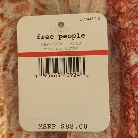 NWT Free People Tunic / Dress / Cover Up - Picture 7 of 8